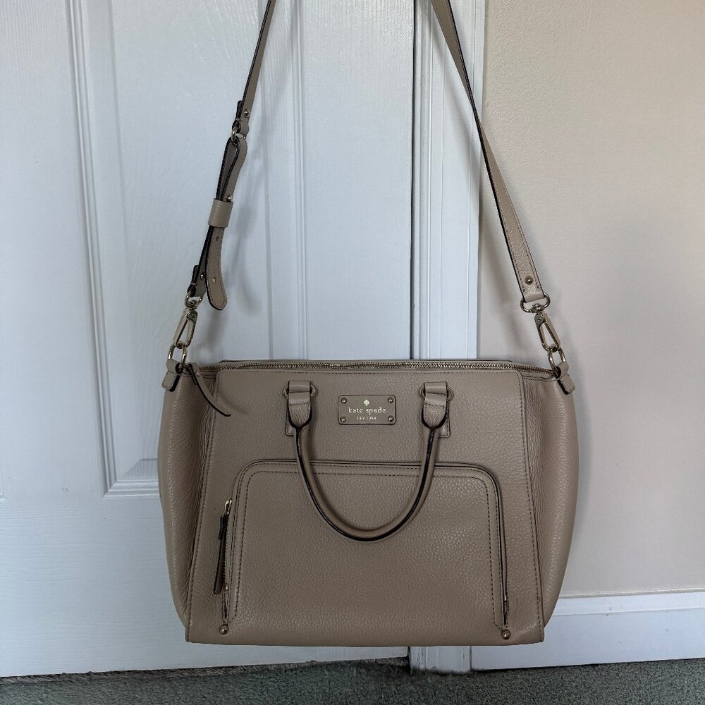 Kate Spade leather purse tan
